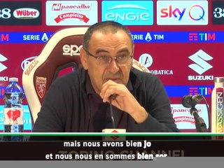 11e j. - Sarri : "Beaucoup de caractère"