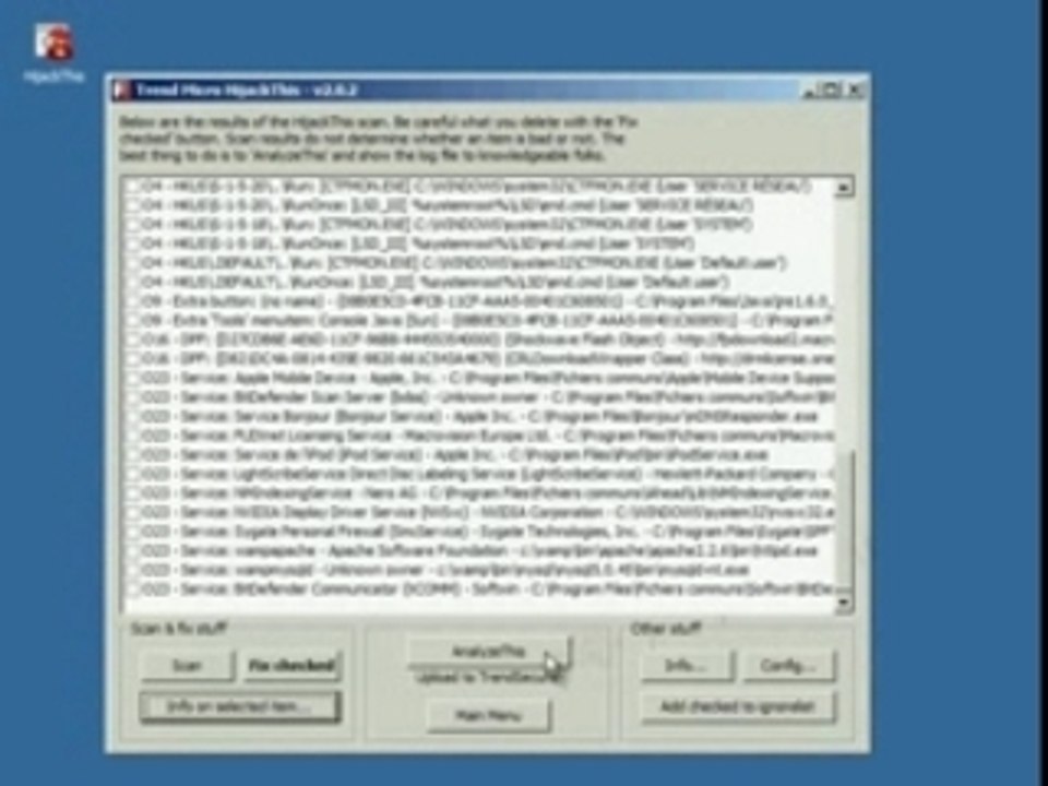 Hijackthis