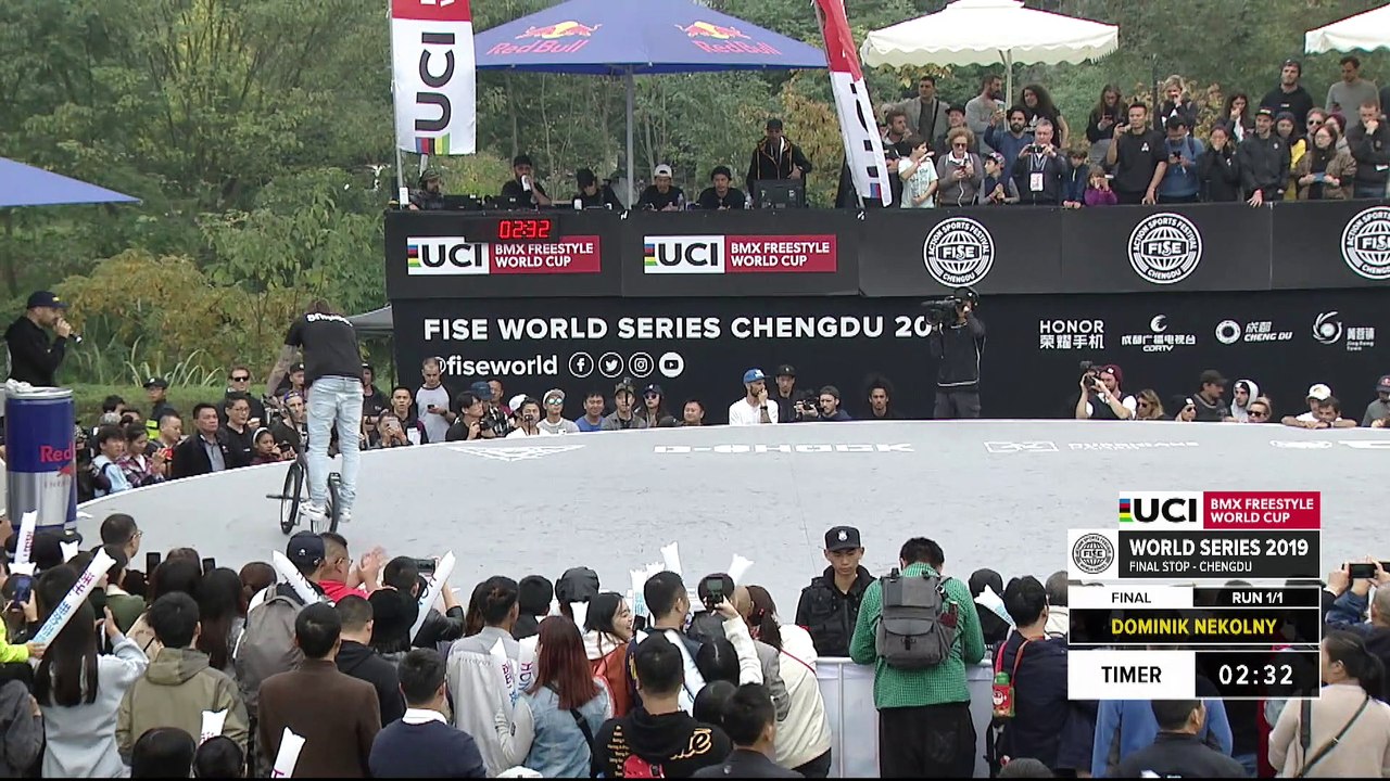 Dominik Nekolny | 3rd position – UCI BMX Flatland World Cup Final | FISE Chengdu 2019
