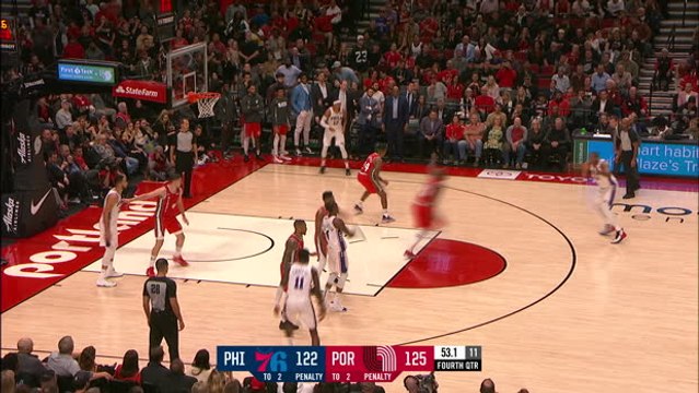 76ers sneak buzzer-beater win in Portland