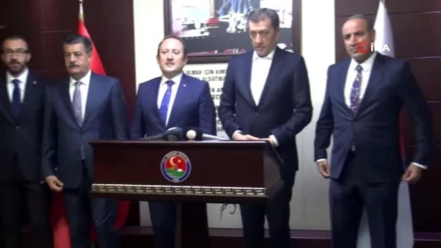 Milli Eğitim Bakanı Selçuk eğitim değerlendirmesi için Şırnak'a geldi