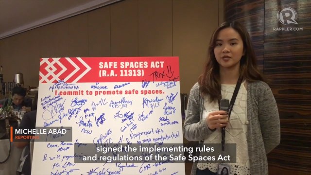 Safe spaces extend to physical, online spaces following 'Bawal Bastos' law