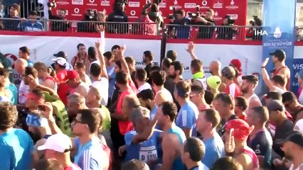 İstanbul'da Maraton Heyecanı Renkli Görüntülere Sebep Oldu