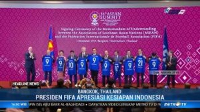 Indonesia Jadi Tuan Rumah Piala Dunia U-20, Jokowi Dapat Jersey Nomor 21