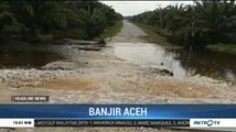 Jalur Evakuasi di Aceh  Singkil Terputus Akibat Banjir