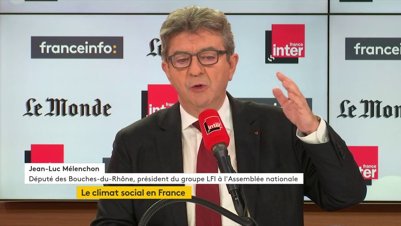 Jean-Luc Mélenchon : "Le président Macron a réussi une manœuvre très compliquée : couper les classes moyennes des classes populaires."