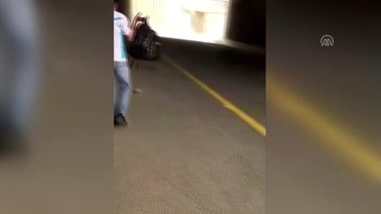 İsrail polisinin Filistinli genci sebepsiz yere plastik mermiyle vurduğu görüntüler infial yarattı