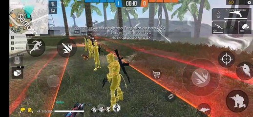 Free fire duelo de escuadra
