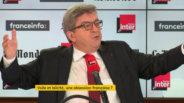 Jean-Luc Mélenchon : C'est terrible, cette haine des musulmans, cette stigmatisation d'une religion, ces émissions sans fin contre eux. (...) Je n'ai jamais ressenti le danger que certains croient ressentir en voyant des musulmans.