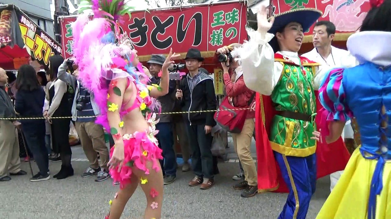 第36回 中仙道武州蕨宿「宿場まつり」宿場サンバパレード３