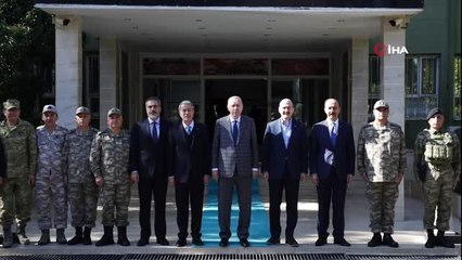 Cumhurbaşkanı Erdoğan, Müşterek Harekat Merkezini ziyaret etti