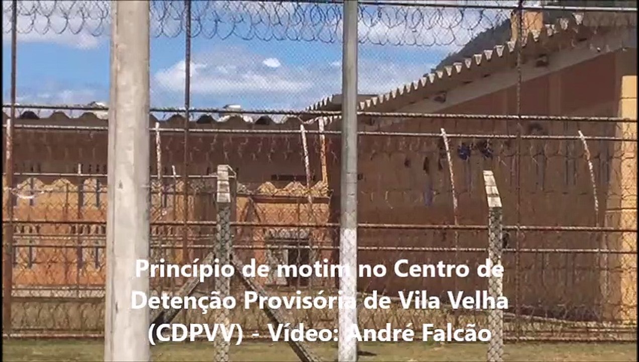 Princípio de motim no Centro de Detenção Provisória de Vila Velha (CDPVV)
