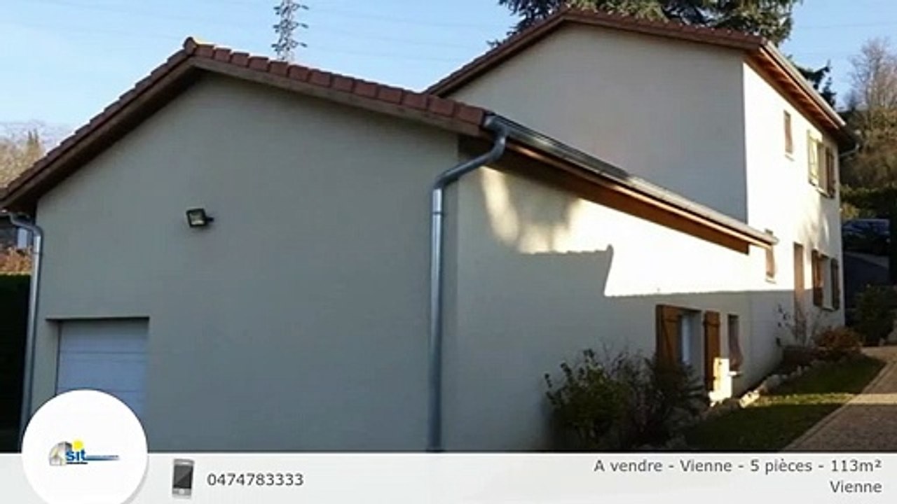 A vendre - Vienne - 5 pièces - 113m²