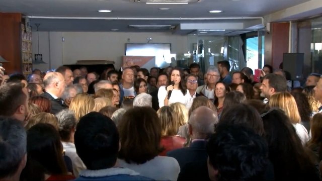 Arrimadas pide el voto a Cs para parar el nacionalismo