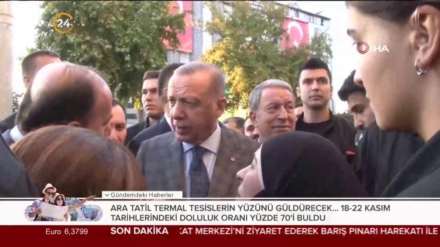SONDAKİKA Başkomutan sınır hattında