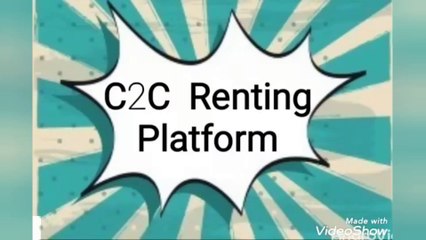 Episode 37: C2C Renting Platform #businessmodels