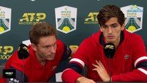 Rolex Paris Masters 2019 -  La réconciliation avec Nicolas Mahut ! Pierre-Hugues Herbert : 