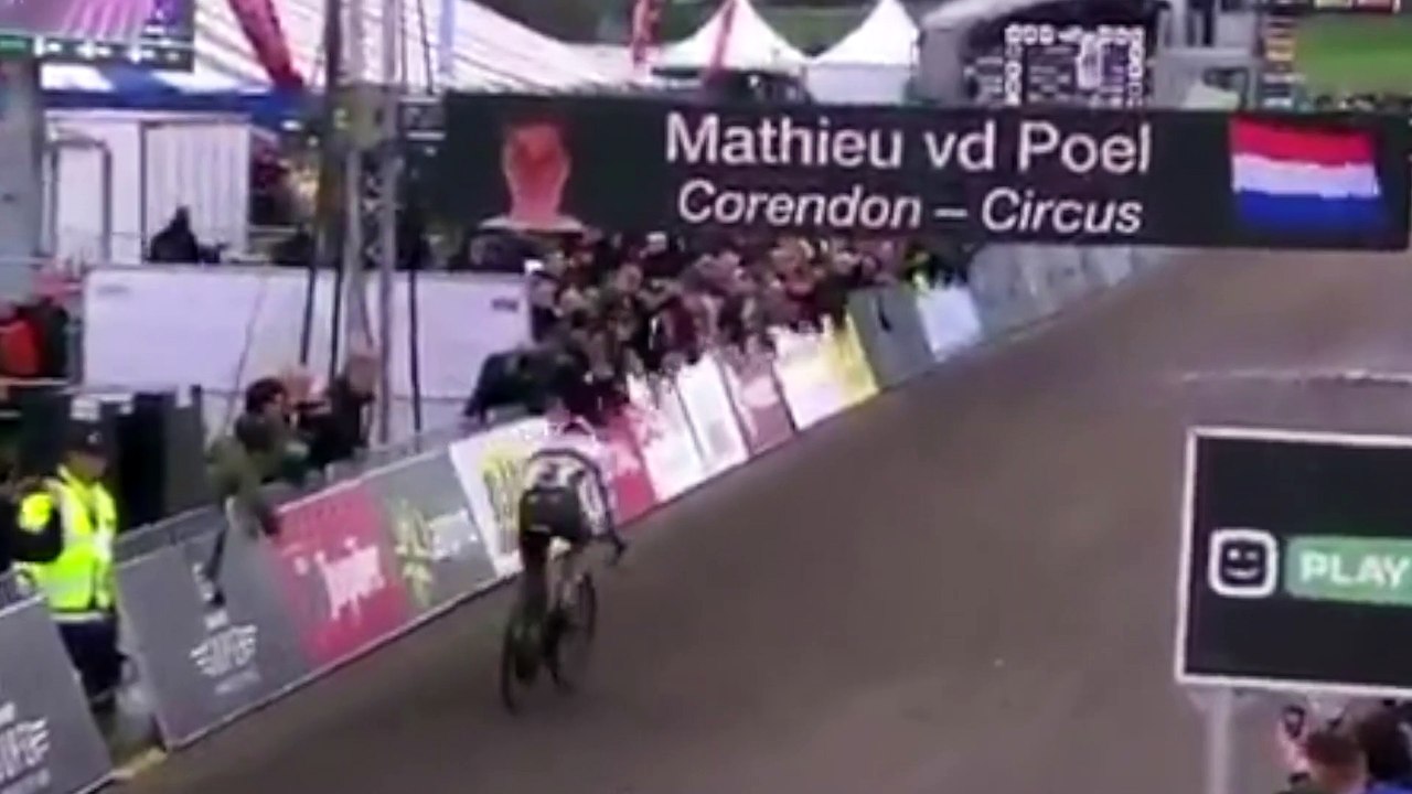 Cyclo-cross - Superprestige - Mathieu van der Poel wins in Ruddevoorde