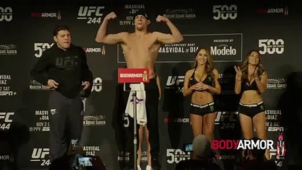 UFC 244- Weigh-in Recap