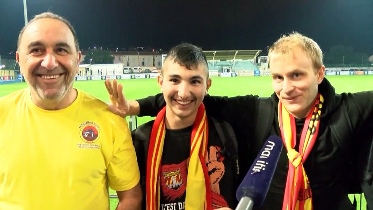 Victoire du Football Club de Martigues à Hyères, 3 à 0