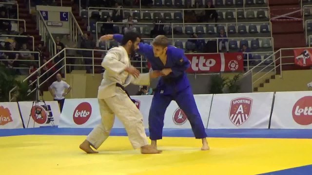 Flavio Dimarca (Mons) vs Moubarak Boulaich (Grand-Hornu) en finale du National seniors 2019 -66kg (par Simon Barzyczak