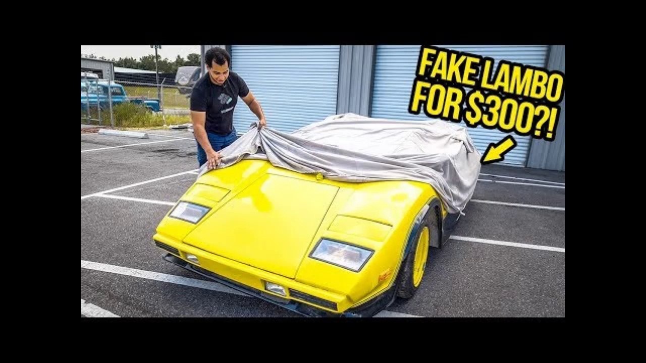 I Just Bought A FAKE Lamborghini For $300