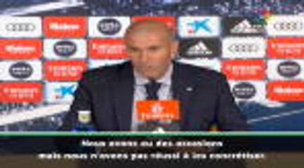 12e j. - Zidane : "Nous devons avancer"