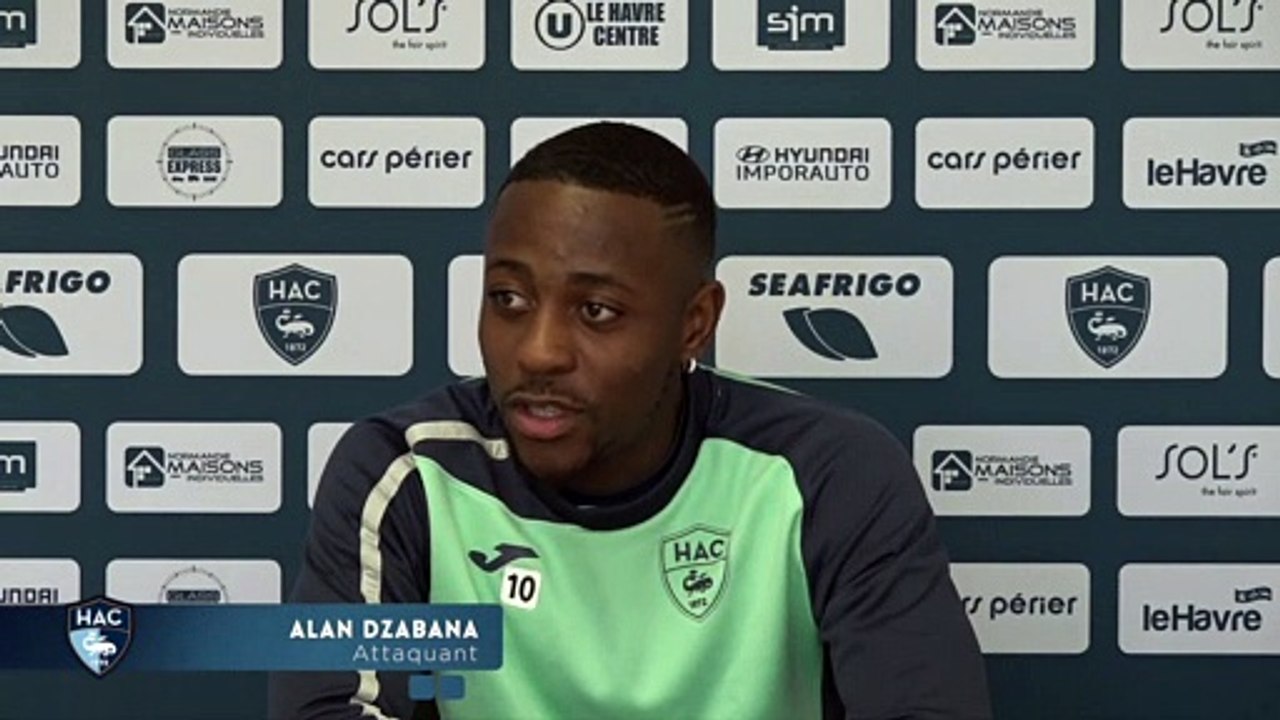 Avant HAC - Nancy, interview d'Alan Dzabana