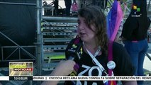 Argentina: comunidad LGBTTTIQ marcha en defensa de sus derechos