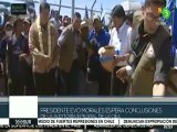 teleSUR Noticias: Represión de carabineros en Santtiago de Chile