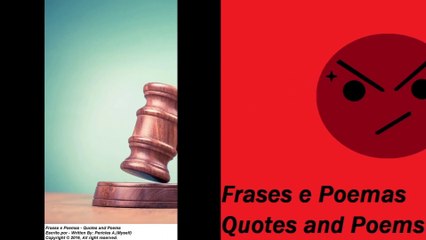 Você pode me julgar se você for perfeito, você é imperfeito! [Frases e Poemas]