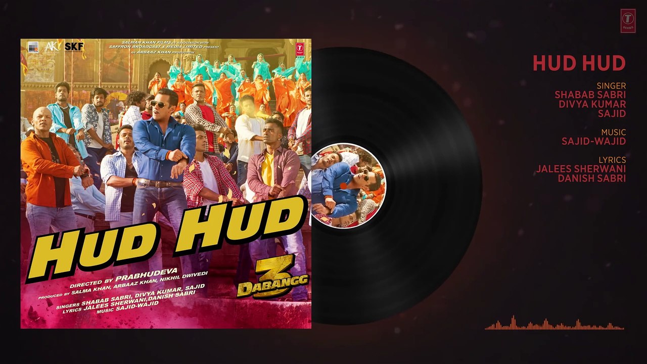 Dabangg 3 Hud Hud Song Salman Khan  Sonakshi Sinha Divya Kumar,Shabab Sabri,Sajid _ Sajid Wajid