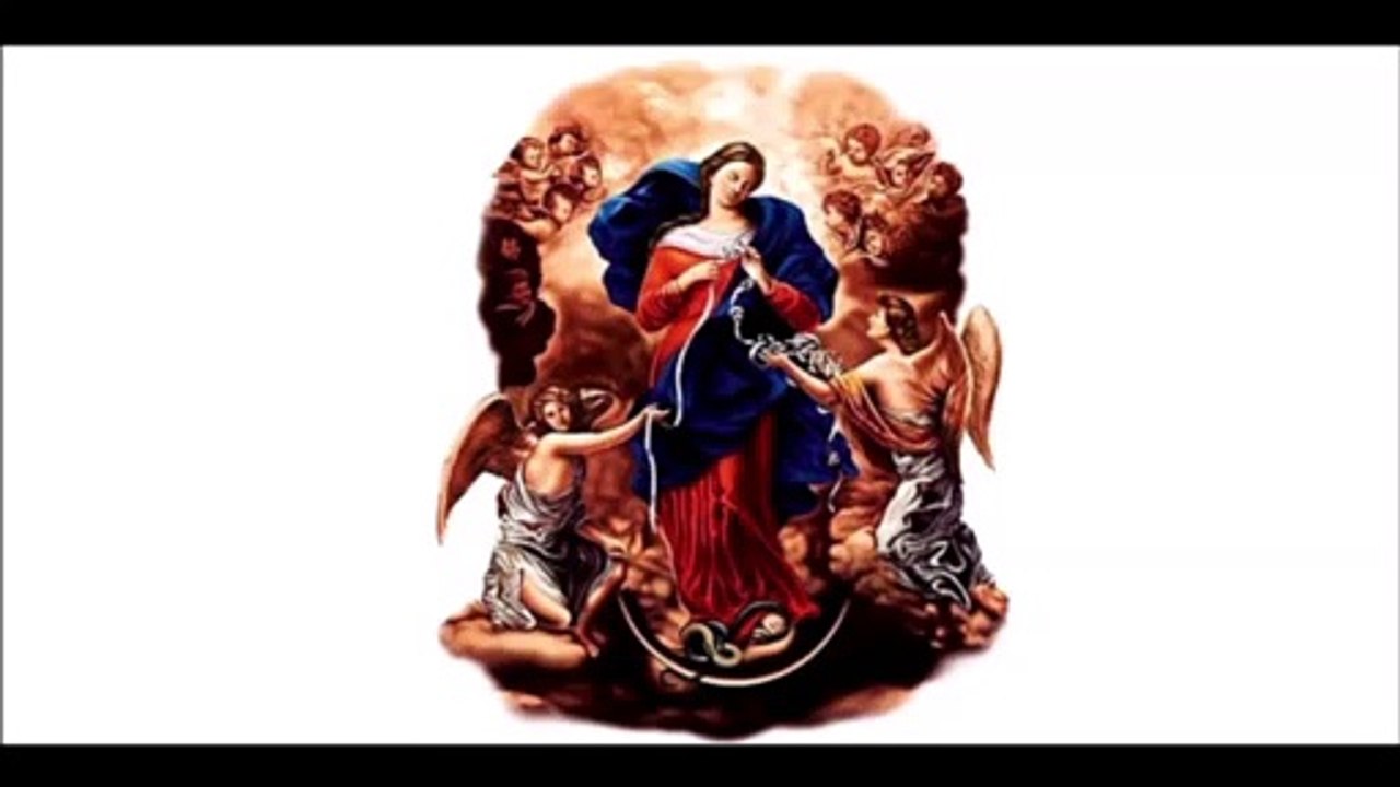 Com o coração confiante, suplicamos a Nossa Senhora Desatadora dos Nós a sua intercessão