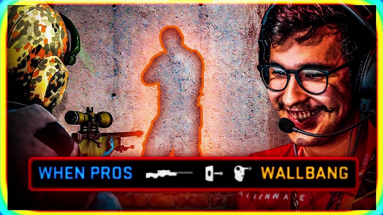 WHEN PROS WALLBANG #CSGO
