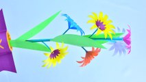 How to Make Paper Stick Flowers Easy | Very Easy Paper Flowers Decoration at Home | DIY Paper Crafts