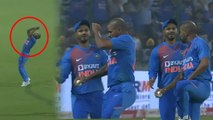 IND vs BAN 1st t20 : Shikar Dhawan takes a good catch to get rid of Naim
