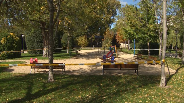 Alerta amarilla por viento en el Parque del Retiro