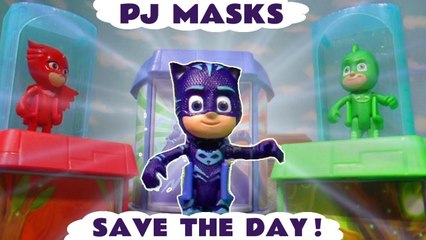 PJ Masks Rescue the Day with Thomas and Friends and Funny Funlings in this Toy Story Superhero Family Friendly Full Episode English