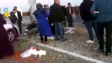 Diyarbakır’da trafik kazası: 2’si ağır 6 yaralı