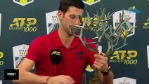 Rolex Paris Masters 2019 - Novak Djokovic : 
