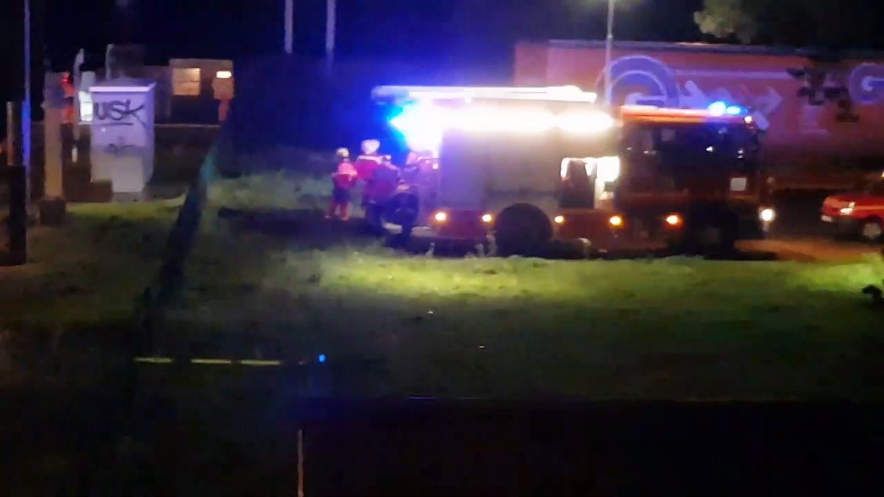 Accident de train à Tossiat