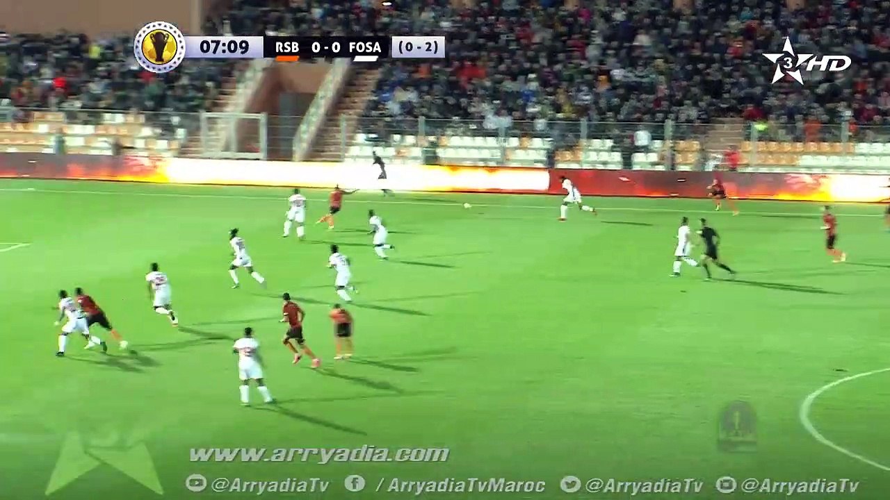 نهضة بركان 1-0 فوسا جينيور هدف ألان طراوري في الدقيقة 08. -  - #كأس_الكونفدرالية_الإفريقية_إياب دورال32_