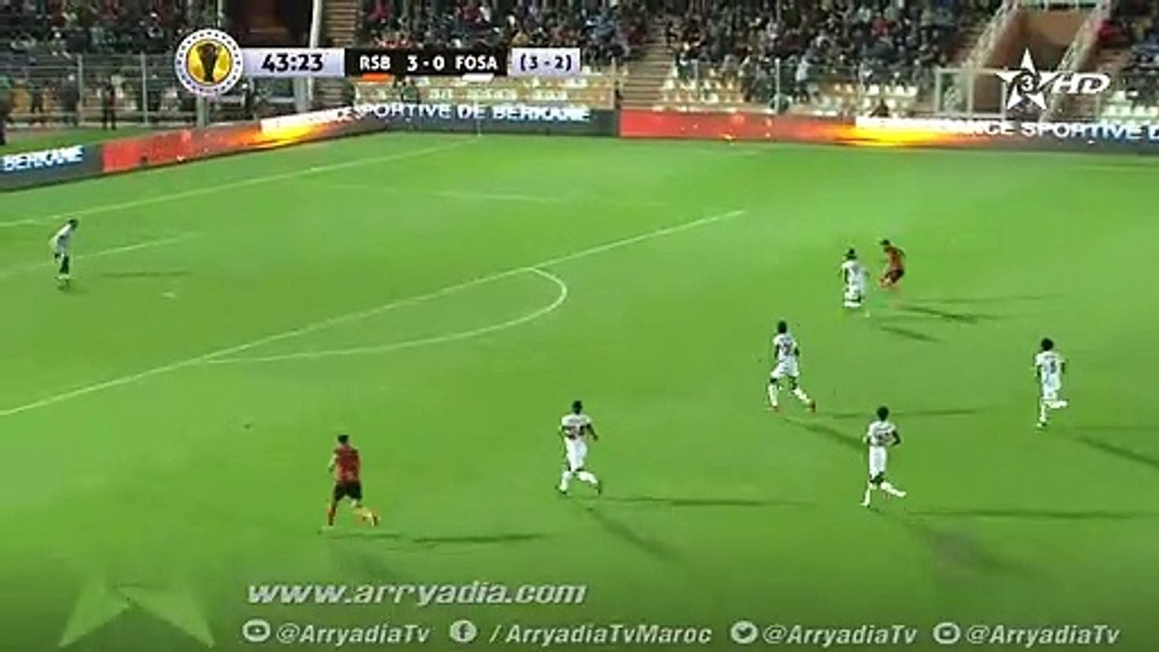 نهضة بركان 4-0 فوسا جينيور هدف محمد عزيزفي الدقيقة 44. -  - #كأس_الكونفدرالية_الإفريقية_إياب دورال32_  - #