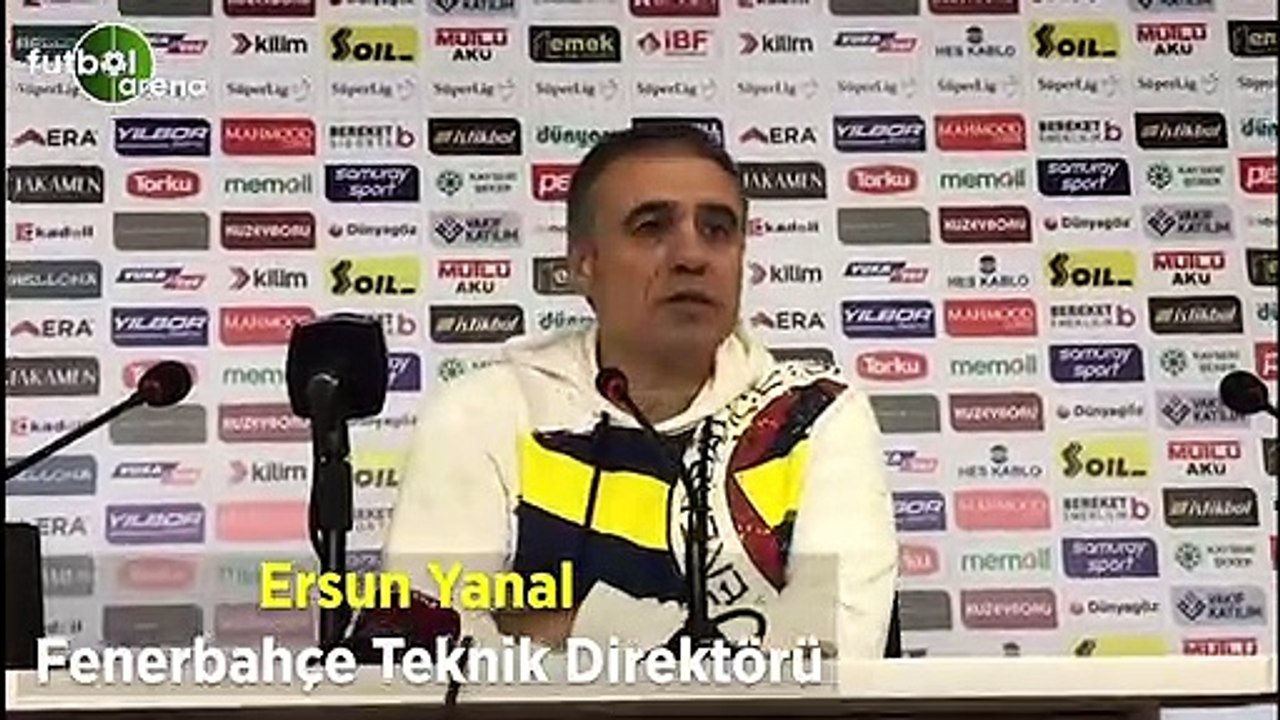 Ersun Yanal: "Şampiyon Fenerbahçe olacak"