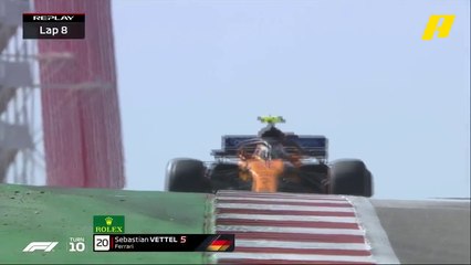 من الثاني إلى خارج السباق.. سيارة فيتيل كادت أن تنقلب بسبب اصطدام قوي