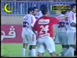 ملخص كامل لمباراة الاهلي والزمالك 4- 2 الدور الاول دوري 2004 2005 -