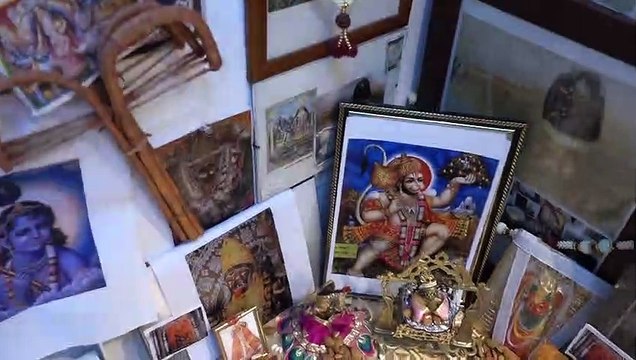 BDMV-137 Aruna & Hari Sharma Morning Pooja Uppsala Home before Berlin Travel Oct 28, 2019