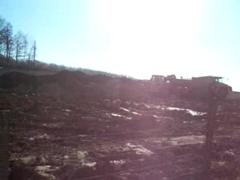 caterpillar scrap bull dumper grader