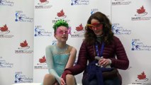 Juvenile Women U12 Free Program - Flights 3 and 4 - 2020 Skate Canada: Alberta-NWT/Nunavut Sectional Championships (38)