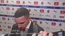 Milan-Lazio, Bennacer in zona mista